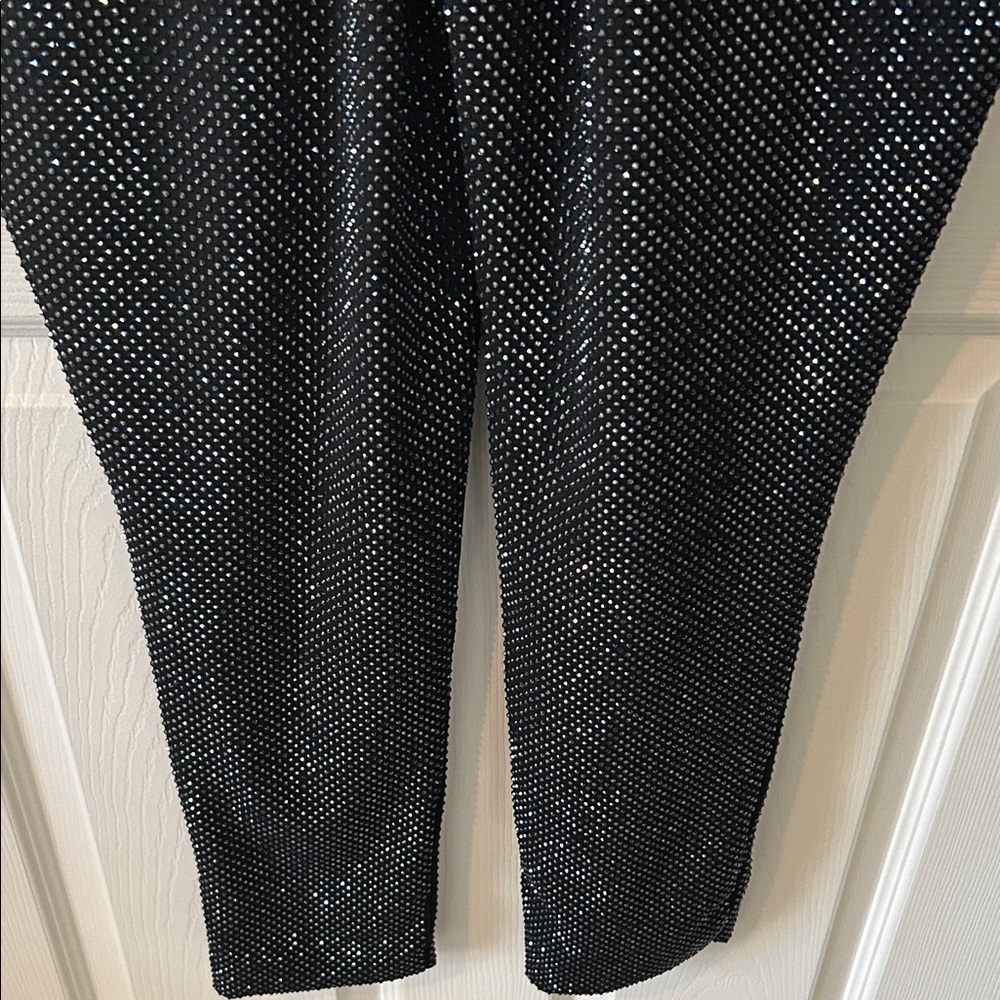 Akira Black Sequin Long Sleeve Jumpsuit size 1x - Picture 7 of 7
